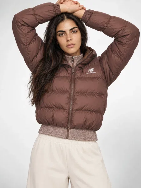 Bunda New Balance hnedá