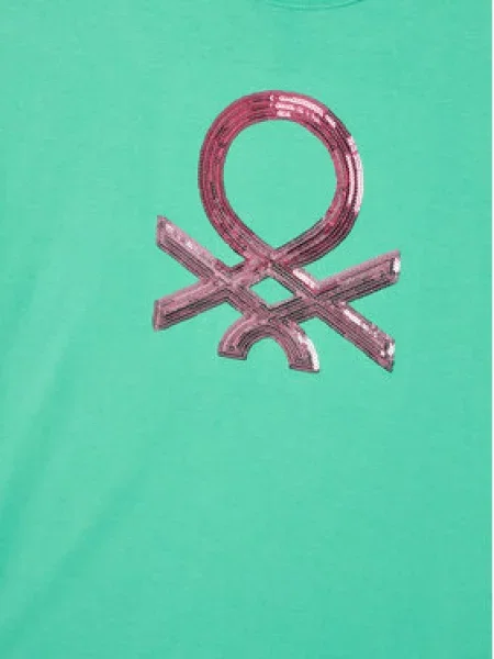United Colors Of Benetton T-shirt zelena