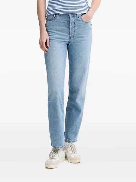 Sukienka jeansowa Levi's bez rękawów garniturowa niebieska