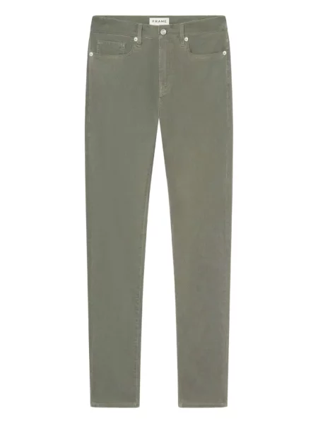 Džíny Frame s 5 kapsami zelené