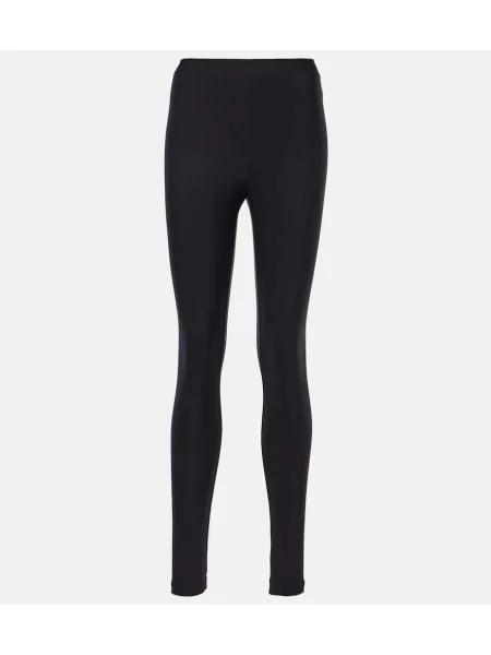Leggings Wolford din jerseu negru