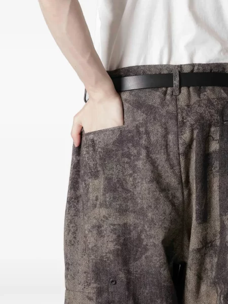 Παντελόνι Yohji Yamamoto καφέ