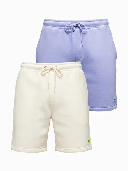 Talie elastică pantaloni scurți Ombre
