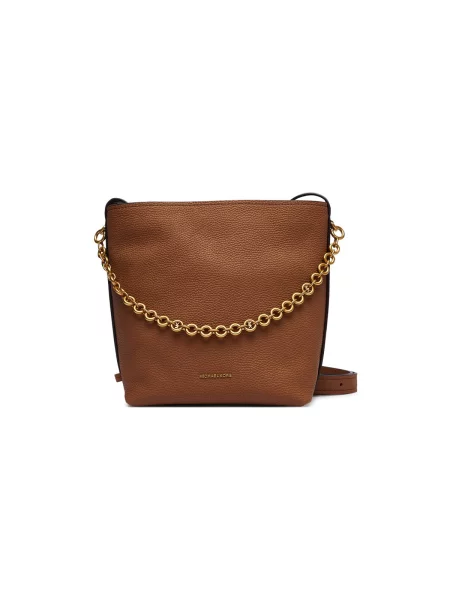 Michael Kors De piele geantă pe umăr Nolita maro