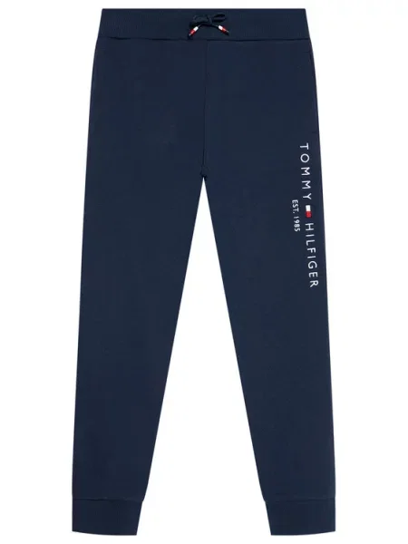 Tommy Hilfiger Spodnie dresowe Essential granatowy