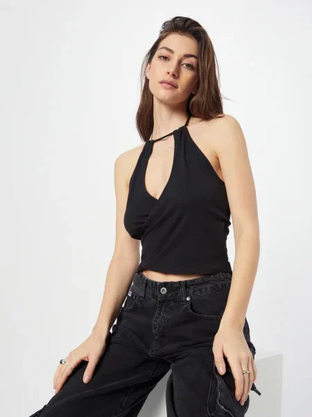 Urban Classics Top negru