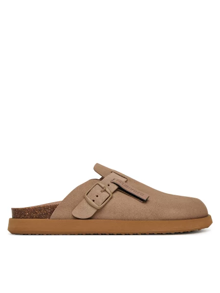 Шлепанцы D.franklin бежевые