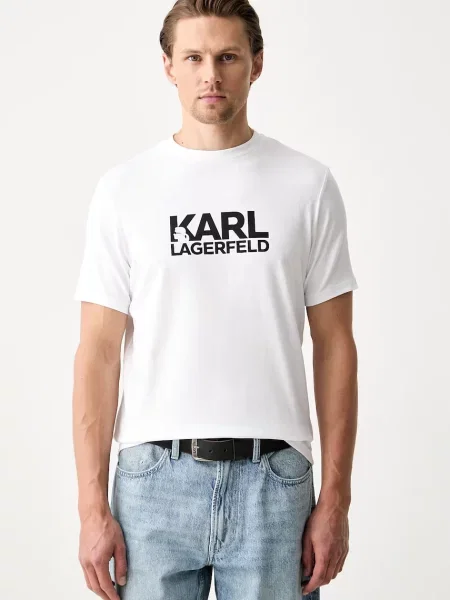 Karl Lagerfeld tričko bílé