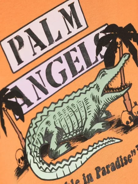 Koszulka dziecięca Palm Angels niebieska