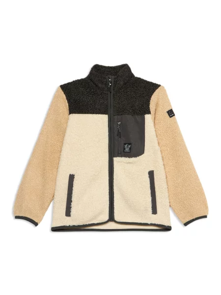 KILLTEC Jachetă fleece funcțională KOW / nisipiu / verde închis bej