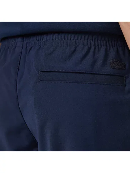 Lacoste Spodnie Chino Regular Fit granatowe