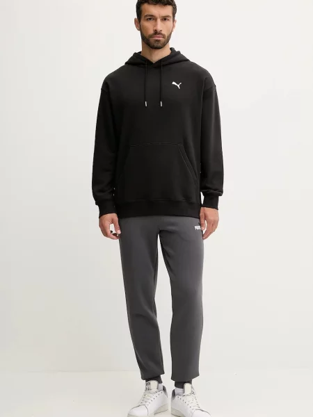 Puma μπλούζα μαύρο
