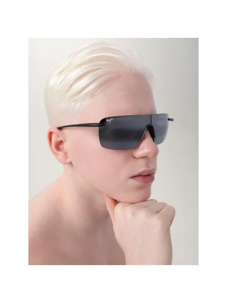 Okulary przeciwsłoneczne Maui Jim biznesowe czarne