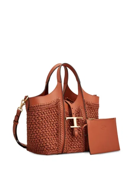 Geantă shopper Tod's maro