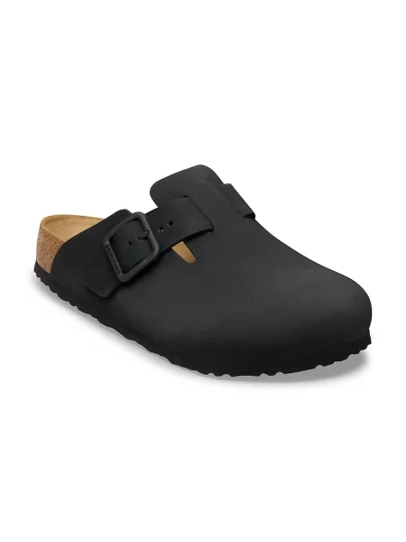 Шльопанці з нубуку Birkenstock Boston