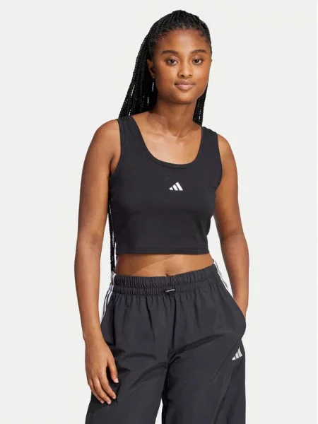 Malý top Adidas bílý