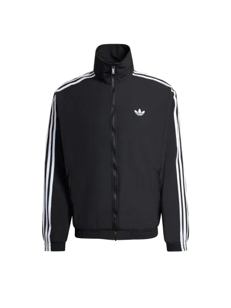 ADIDAS ORIGINALS Geacă de primăvară-toamnă Firebird negru alb
