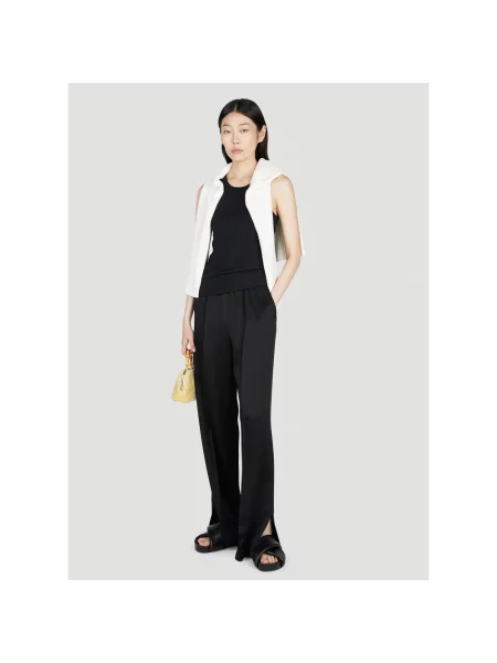 Spodnie Jil Sander czarne