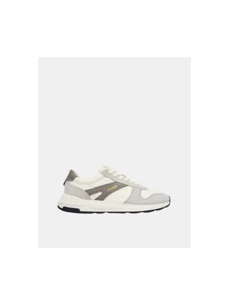 HUGO Sneakers alb