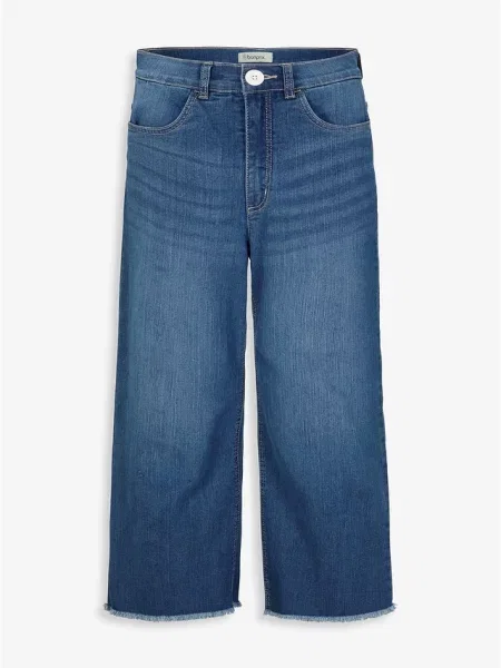 Jeansy wide fit niebieskie