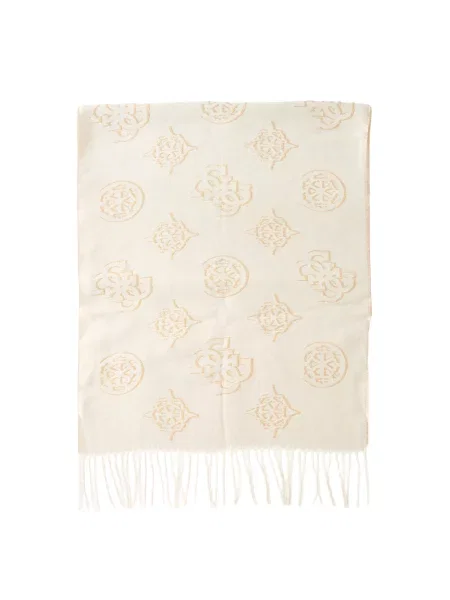 GUESS Fular CARMELLA fildeş / auriu bej