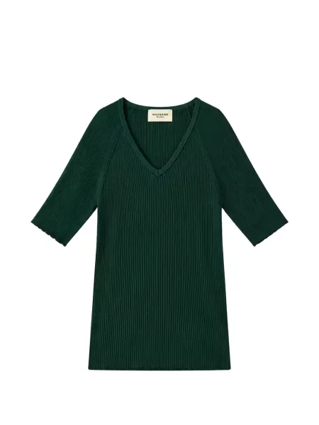 Scurt pulover Weekend Max Mara verde