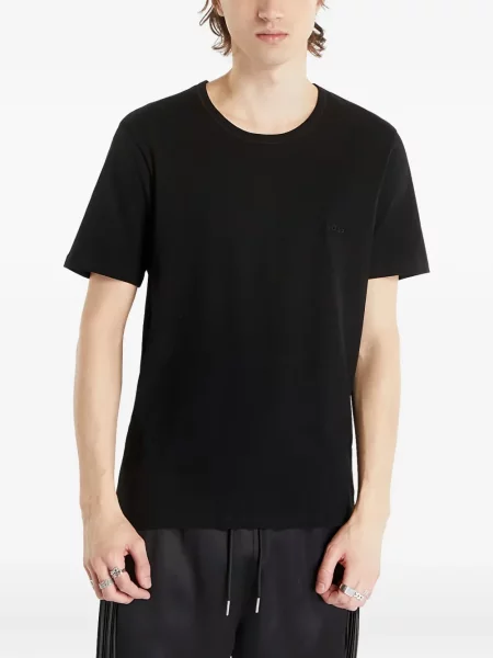 Tricou Hugo cu broderie negru