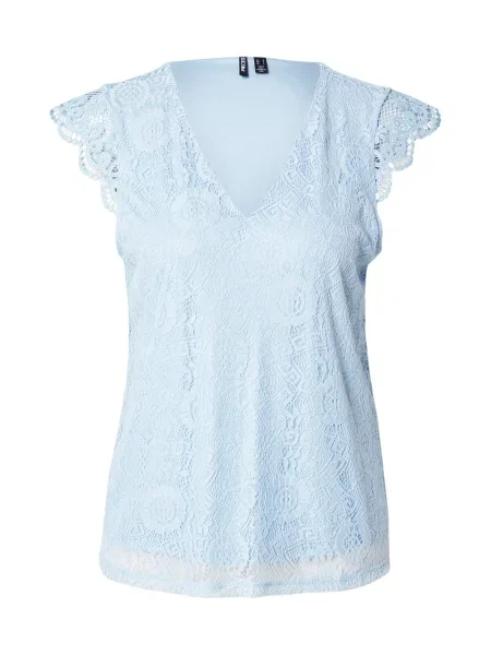 PIECES Bluză PCOLLINE fumuriu albastru