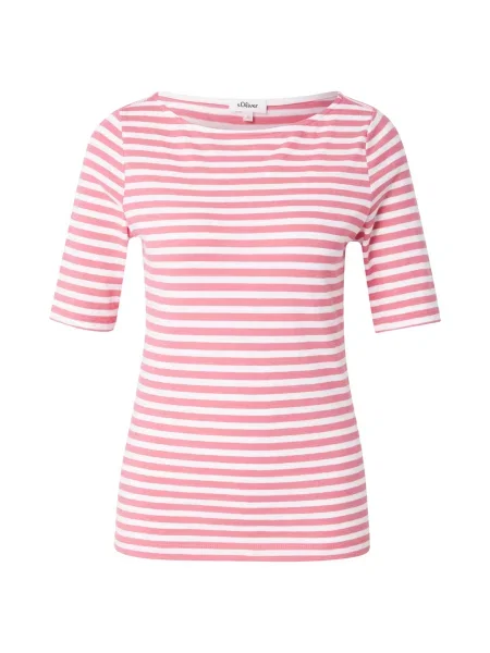 S.Oliver Tricou deschis / roșu pepene bej