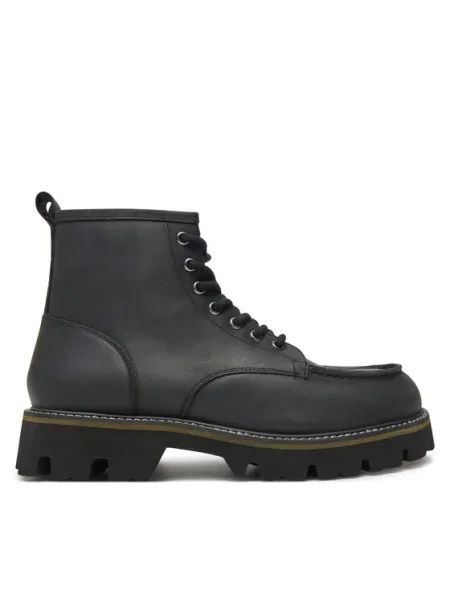 Blauer ghete de piele RUSK barbati negru