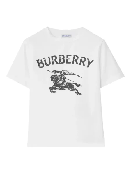 Koszulka dziecięca Burberry biała