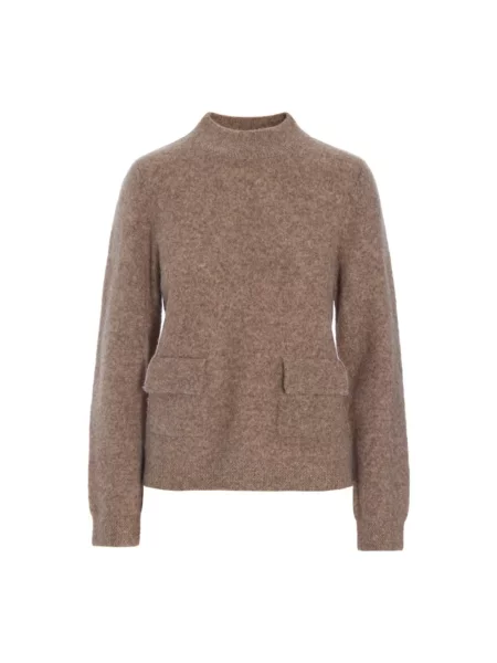 Sweter Bitte Kai Rand wełniany brązowy