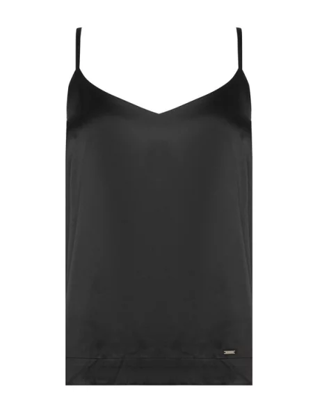 Top Simple czarny