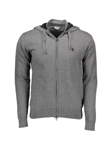 Hanorac cu glugă U.s. Polo Assn. gri