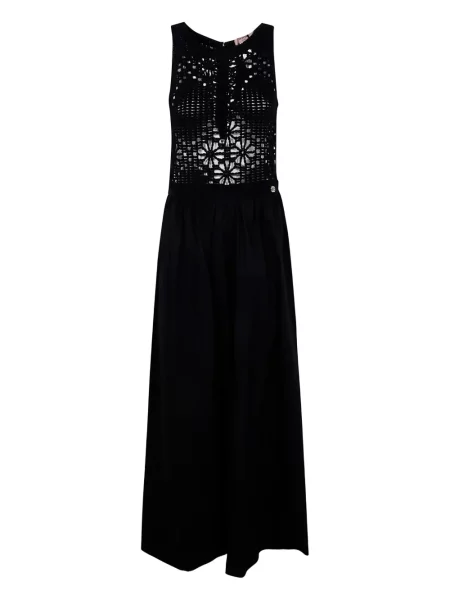 Rochie maxi Twinset de costum negru