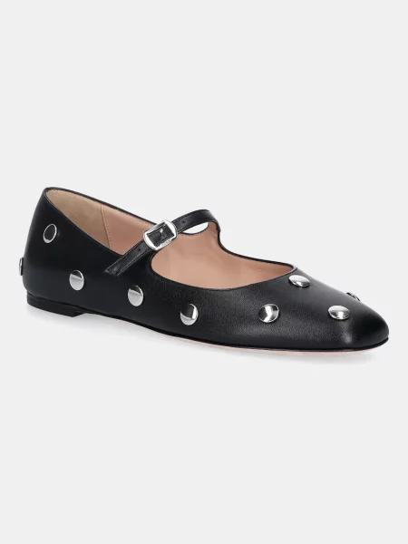 Bally balerini de piele BELKYS-BP negru