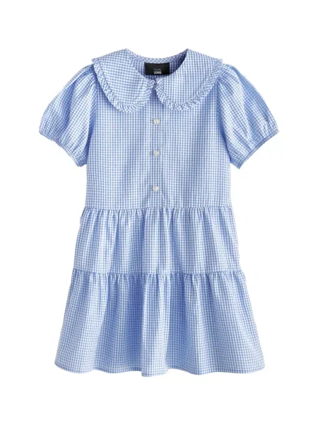 Next Rochie albastru alb