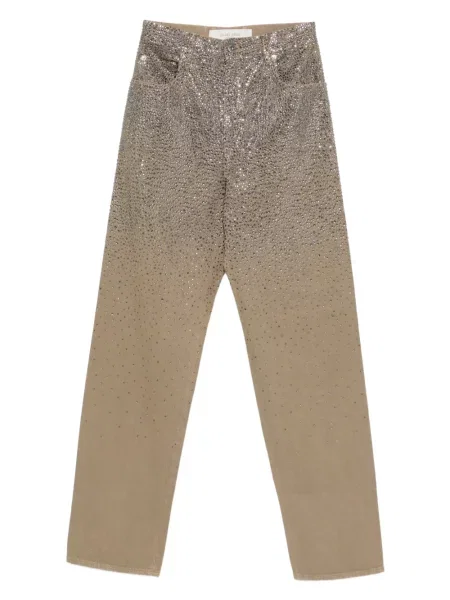 Blugi Golden Goose de cristal auriu