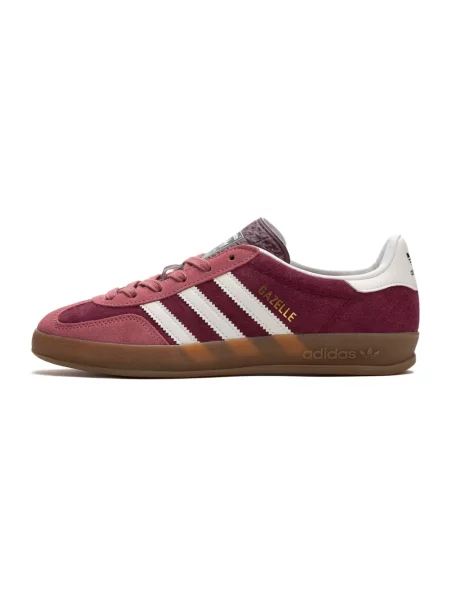 Adidas Gazelle Indoor Mężczyźni Buty sportowe adidas Originals Burgundowy Size: 11 białe