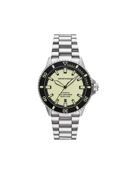 Hodinky Emporio Armani stříbrné