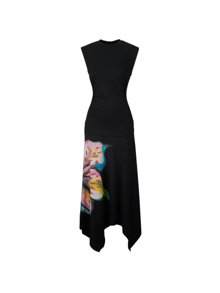 Desigual Šaty mix barev černá