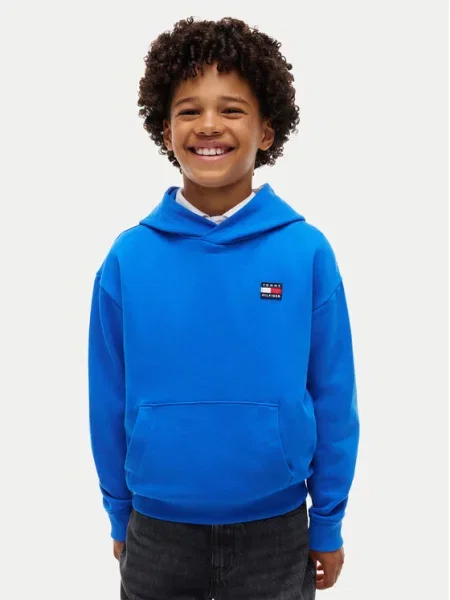 Mikina Tommy Hilfiger modrá