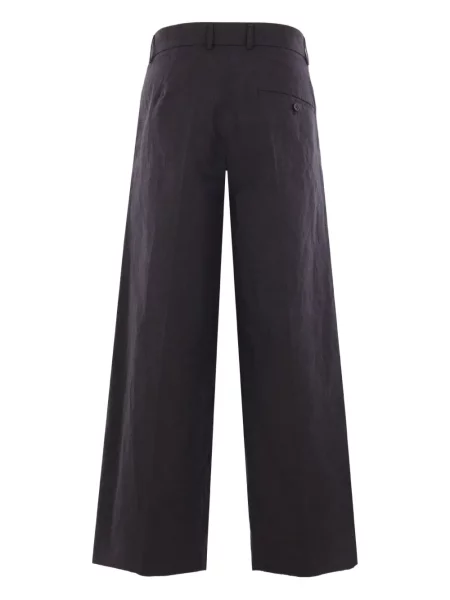 Pantaloni Balenciaga cu broderie negru