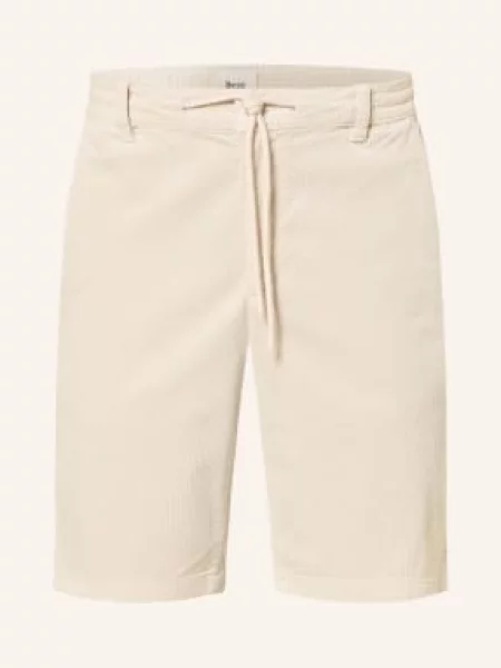 Brax Szorty Z Sztruksu Balu Ck Modern Fit beige beżowe