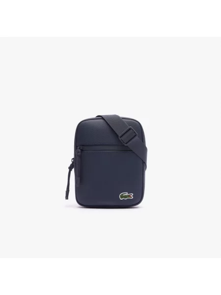 Lacoste сумка через плече чоловіча синя