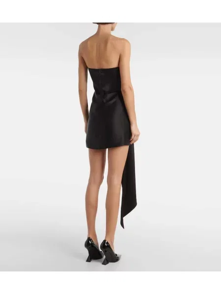 Rochie David Koma din satin negru