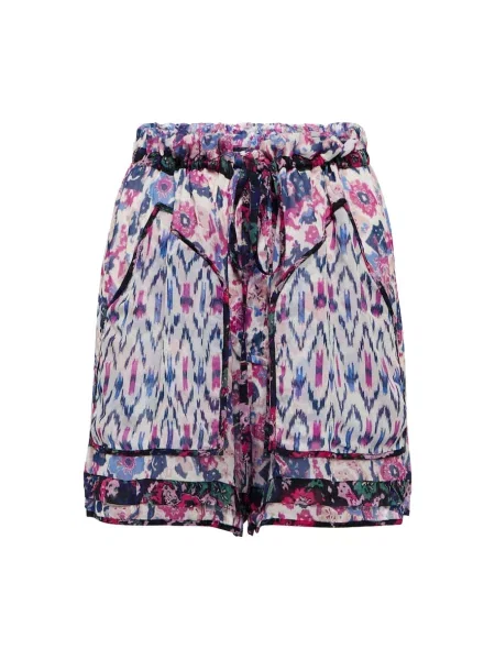 Pantaloni scurți Marant Etoile cu imagine alb