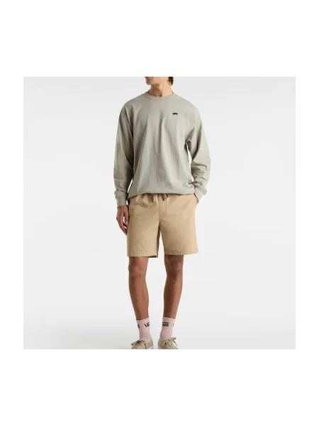 VANS Pantaloni eleganți bej verde