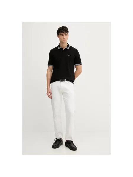 Armani Exchange polo czarna