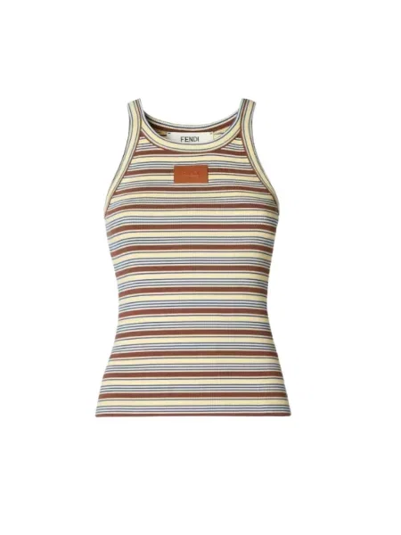 Top Fendi z paskiem